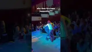 crazy fan suplexes singer into crowd