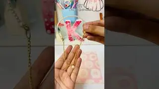 DIY Handmade Bracelet / DIY Korean jewellery #youtube #diy #handmade #koreanjewellery #bracelet
