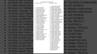 Petarbar bus timetable Petarwar Bus timetable Petarwar Bus Time Table petarwar to ranchi Bus