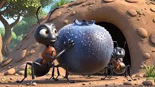 Tiny Ants Teamwork | Cooperation Song for Children | Nursery Rhymes