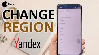 How To Change Region In Yandex On iPhone