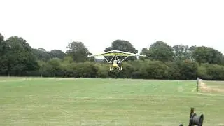 Microlight flying- take off.MPG
