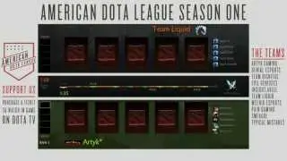 Artyk Gaming vs. Team Liquid - American Dota League Season 1