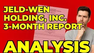 My Takeaway from JELD-WEN's Latest Financial Report