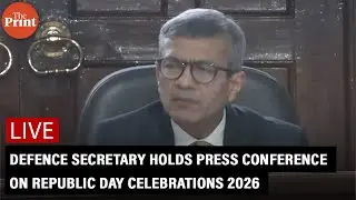 LIVE: Defence Secretary Rajesh Kumar Singh holds press conference on Republic Day Celebrations 2026