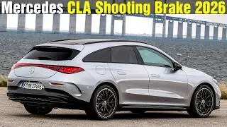 2026 New Mercedes-Benz CLA Shooting Brake - The most beautiful station wagon!