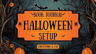 Оформление книжного журнала на Хэллоуин 🎃