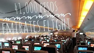 EMIRATES FLIGHT EK 338 CEBU to DUBAI | #KentotTravels