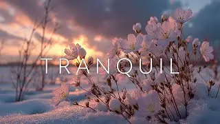 Acoustic Guitar Music for Deep Sleep & Focus ~ Tranquil Winter Sunset Melodies