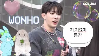 [Eng sub] 221022 원호 음악중심 일일팬매 | Wonho 1-day fan manager fancam