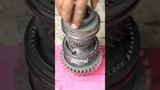 This is how synchronous gearbox works. #gearbox #synchro #mechanic #fyp