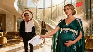 The Billionaire Came Home Confident — Until His Pregnant Wife Handed Him Divorce Papers