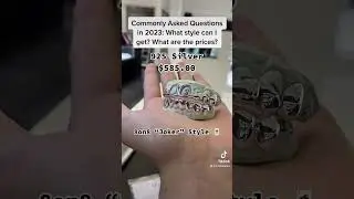 Silver, Gold, Diamonds Grillz Prices in 2023 by Ijaz Jewelers