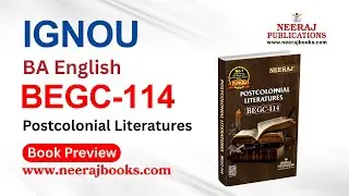🎓IGNOU BA English Hons. | BEGC-114  (Guide) | Neeraj Books Preview | Neeraj Publications