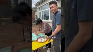 东北农村幸福生活，今天收拾车库了，够大吗，今天改善伙食了！#新农人计划2023 #旧房改造 #三农 #东北农村人的日常 #农家小院