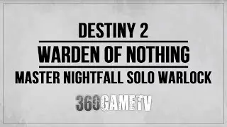 Destiny 2 Solo Master Nightfall Warden of Nothing (No Anarchy, No Boss Cheese, Console, Platinum)