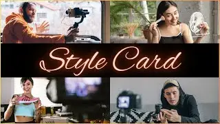 Style Card Promotional Template by Gremic's Gallery #StyleCard Short