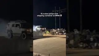 FJ Cruiser hits huge jump!
