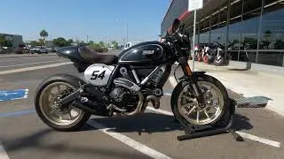 2018 Ducati Scrambler Cafe Racer / Walk Around / Start Up / Sound Clip