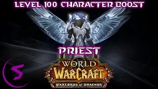 WoW Legion Level 100 Character Boost (Priest)