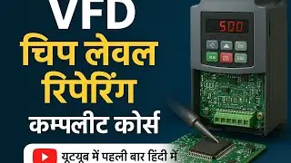Delta vfd chip level repairing | part-12 analog voltage input section