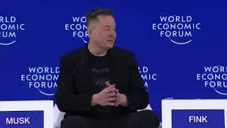 Elon Musk Makes Surprise Appearance at Davos