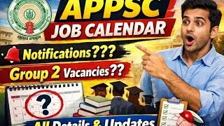 ✅️✅️GENUINE UPDATE-JOB CALENDAR DATE AND APPSC GROUP 2 NOTIFICATION AND VACANCIES🎊🎊💥