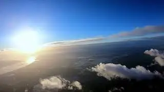 fpv longrange flight flying wing along the loire