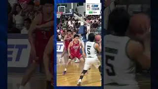 Marc Pingris making his presence felt on both sides of the court 😤!