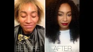 GALAXY 5000 Makeover using Calibo Curly