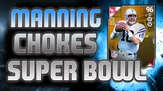 TRIBUTE MANNING CHOKES IN SUPER BOWL | MUT 16 Gameplay
