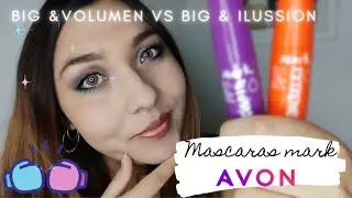RESE&Ntilde;A MASCARA MARK AVON BIG & EXTREME VS BIG & ILUSION (naranja vs morada) ❤️