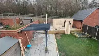 Log Cabin Fitting - Time Lapse - HD - Bespoke Log Cabin - 68mm Thick Logs