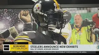 New exhibits unveiled at Steelers Hall of Honor Museum