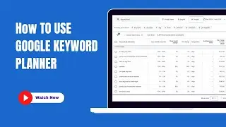 How to Use Google Keyword Planner for Keyword Research (Beginners Guide)