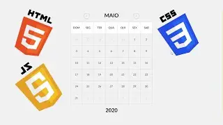 Calend&aacute;rio Personalizado - HTML5,CSS3 e JavaScript