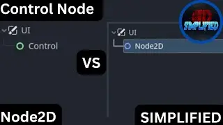 В чем разница между Control и Node2D?