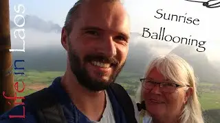 Sunrise Ballooning - breathtaking flight in the mountains of Vang Vieng | Life in Laos