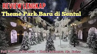 LIBURAN KE SWISS VERSI MURAH! Modal 80ribu Bisa Main Salju Sepuasnya di Wisata Baru Snowville Sentul