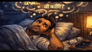 ਰਾਤ ਨੂੰ ਨੀਂਦ ਕਿਉਂ ਨਹੀਂ ਆਉਂਦੀ? “Why can’t we sleep at night?”