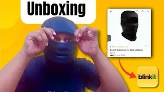 I ordered this full head mask from Blinkit, hear is Unboxing
