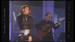 Shania Twain - From this moment on (sub.Ro.)