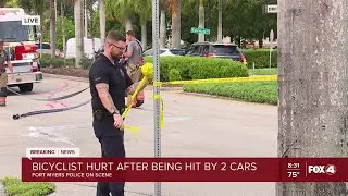 FMPD investigates after bicyclist hit by two drivers