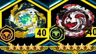 Geist Fafnir vs Dread Phoenix Epic Battle !! beyblade burst rivals gameplay