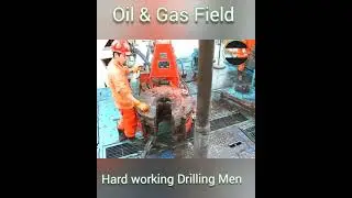 Oil & Gas field only hard worker men only know the effort