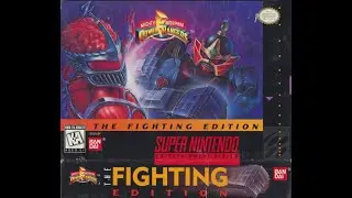 Super Nintendo (Snes) 16-bit Mighty Morphin Power Rangers The Fighting Edition Полное прохождение