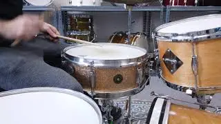 Gretsch 5x14 Dixieland Champagne Sparkle Snare Drum