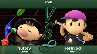 Blacklisted 8 Pools - guttey (Olimar) vs reslived (Ness)