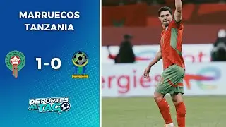 ✅ MARRUECOS le GAN&Oacute; 1-0 a TANZANIA y se clasific&oacute; a los CUARTOS DE FINAL de la COPA AFRICANA