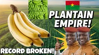 Ibrahim Traore SHOCKS Africa WITH WORLD'S LARGEST Plantain Farming Project?